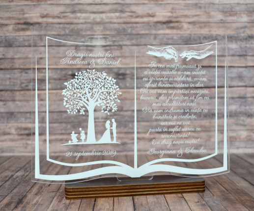 Trofeu pentru nunta cu pomul vietii 1