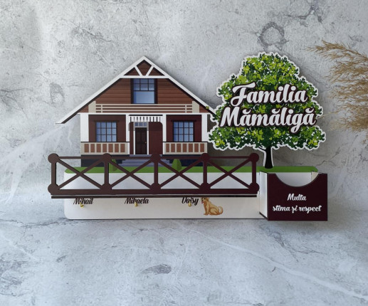 Suport pentru chei ,,Casuta noastra,, 7