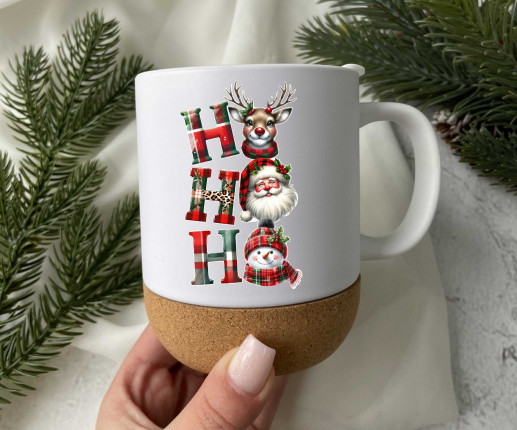 Cana personalizat Ho-Ho-Ho