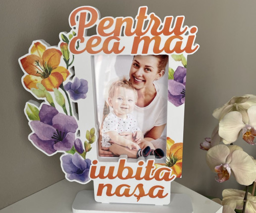 Rama foto ,,Cea mai iubita nasa '' oranj image 2
