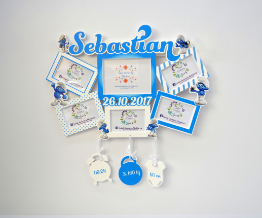 Rama foto cu Smurfs 1