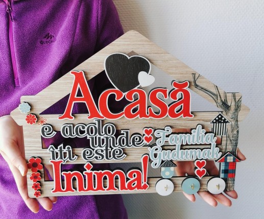 Ключница настенная "Именная" image 2