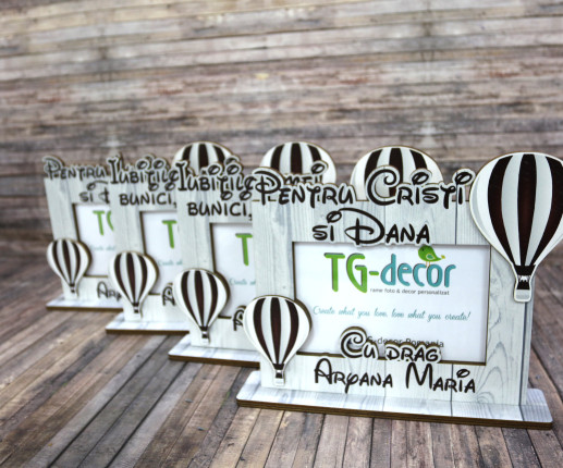 Marturie-rama foto în forma in stilul Air balloon 1 image 2