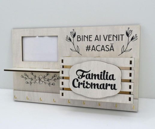 Suport pentru chei“Bine ați venit acasă” image 2