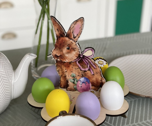 Suport  pentru ouă iepuraș