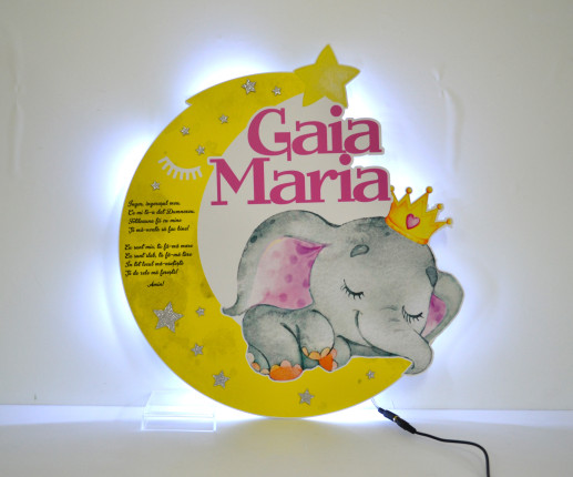 Veioză în formă de Lună