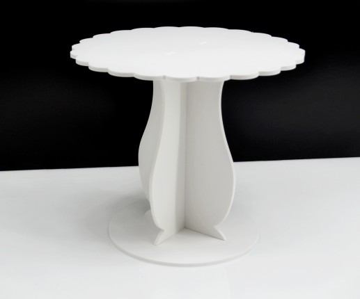 Круглая подставка на ножке для пирожных и тортов image 2