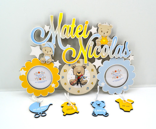 Часы - Мишка