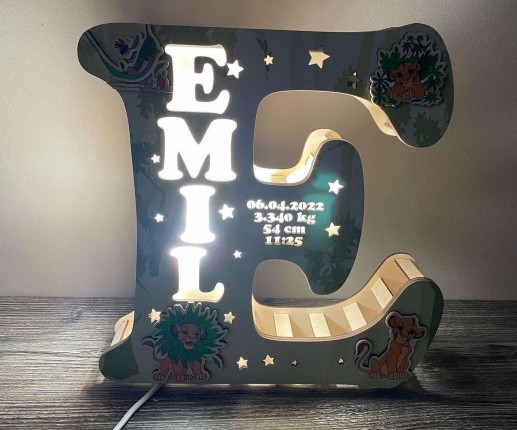 Veioza litera Regele leu image 2