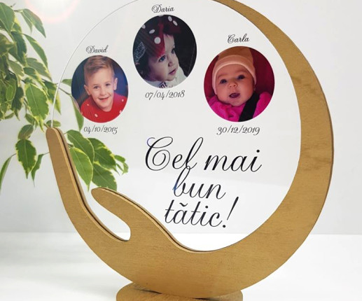 Trofeu pentru tată, soț , bunel 1 image 2