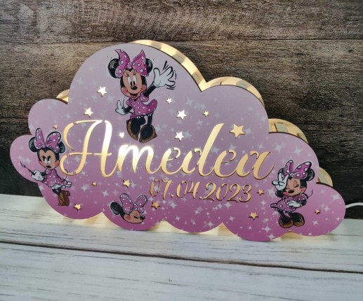 Veioza nouraș cu Minnie Mouse image 3