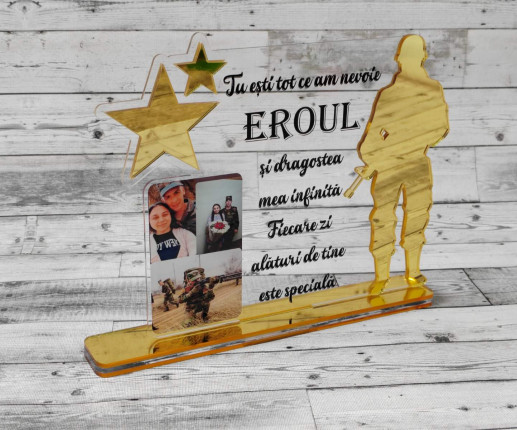 Trofeu pentru tată, soț , bunel cu Stele 1