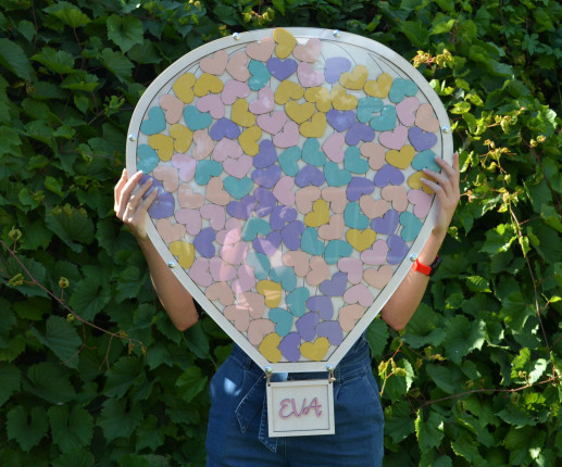 Guest book  în formă de balon