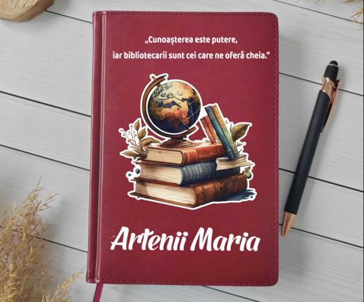 Agende personalizate pentru bibliotecara