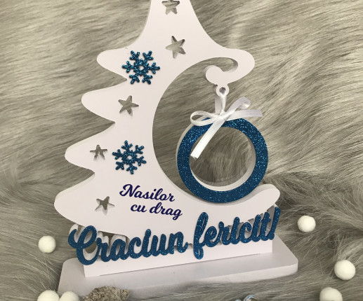 Bradut decorativ cu suport pentru masa 5