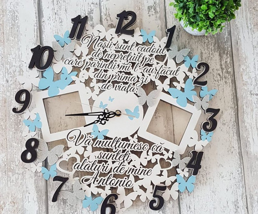 Ceasuri personalizate pentru nași 13