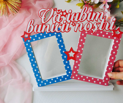 Rama foto cu tematica Craciun "Va iubim bunicii nostrii" 1