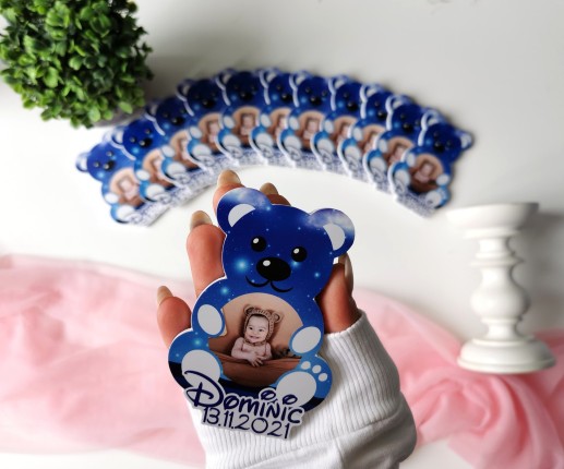 Подарки для гостей - Магнит-мишка image 4