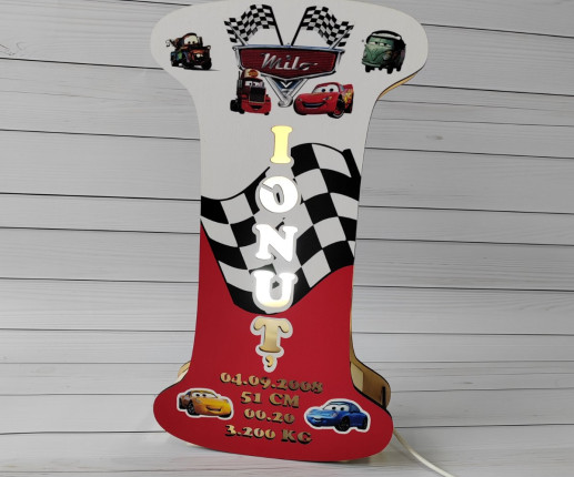 Veioza litera cu masinute 1