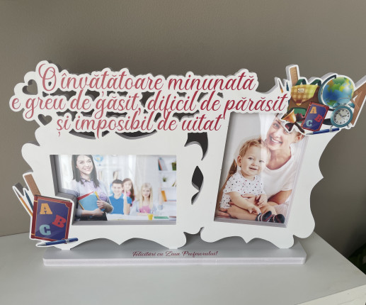 Rama foto pentru învățătoare