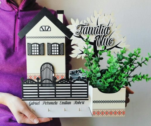 Suport pentru chei ,,Casuta noastra,, image 2