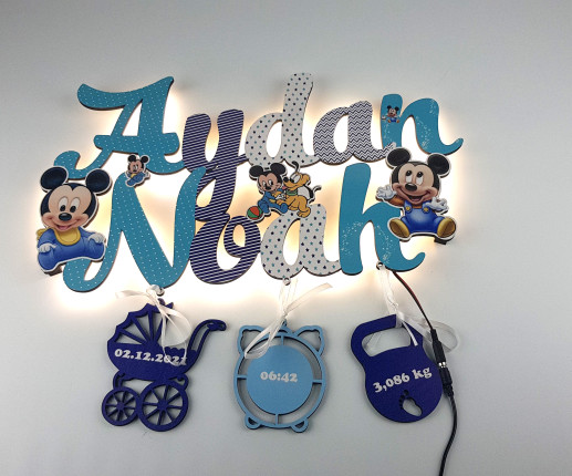 Led cu nume Mickey Mouse 3 image 2