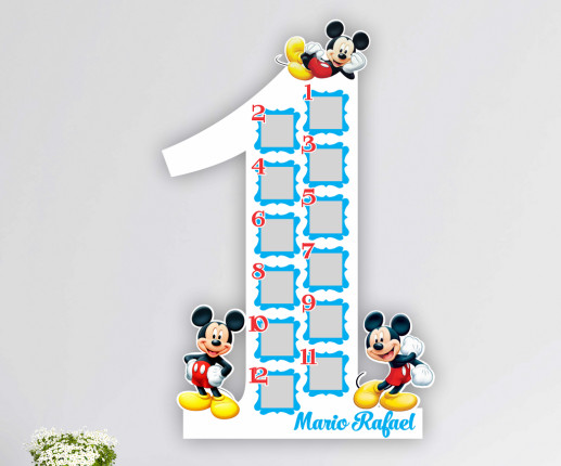 Именная фоторамка - Цифра 1