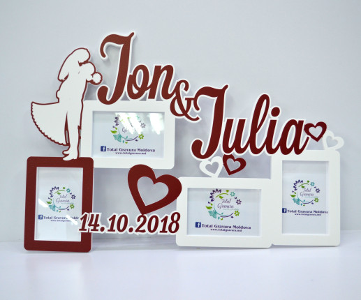 Rama foto cu Mire și Mireasă 15