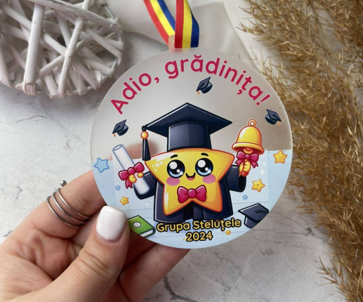 Medalii din pet ,, Absolvent,, cu Steluta