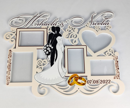 Rama foto cu Mire și Mireasă 2