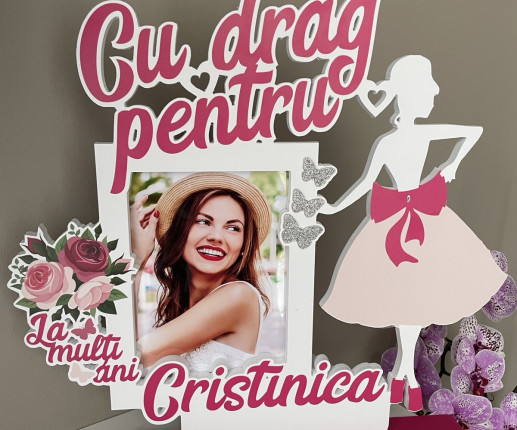 Rama foto pentru prietena