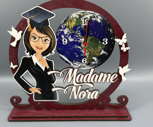 Ceas personalizat rotund