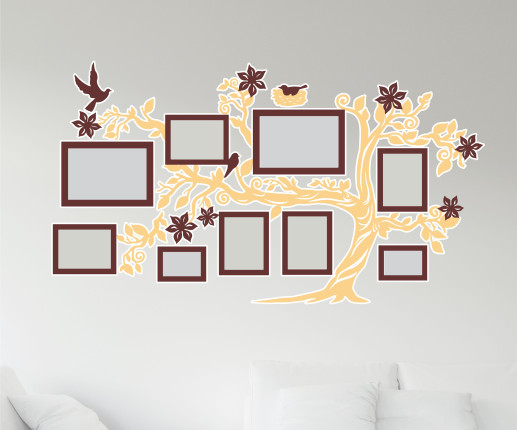 Rama foto Pom cu flori 7