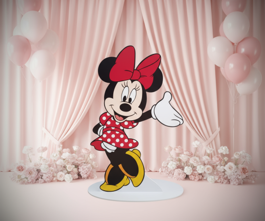 Decor volumetric Minnie Mouse