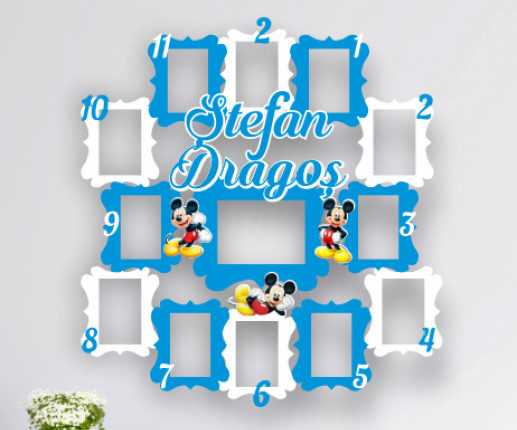 Rame foto pentru băiețel cu Mickey Mouse 6