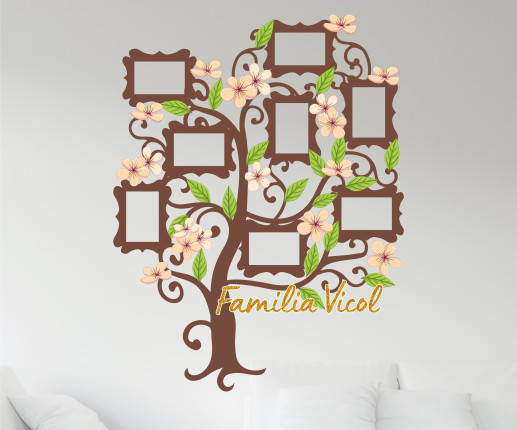 Rama foto Pom cu flori 2