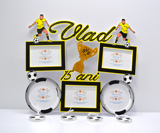 Именная рамка для мальчика -  Футбол