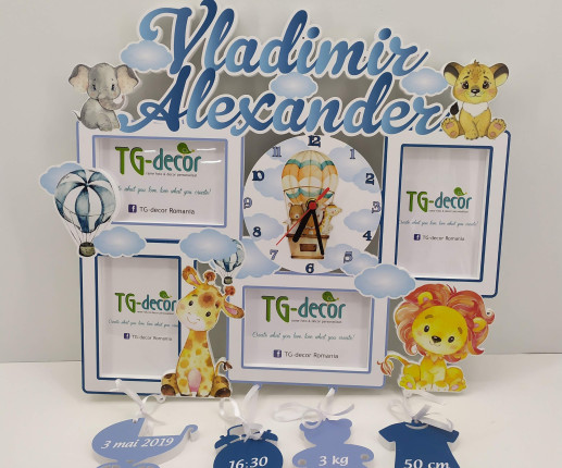 Часы-рамки для фото - Balloon