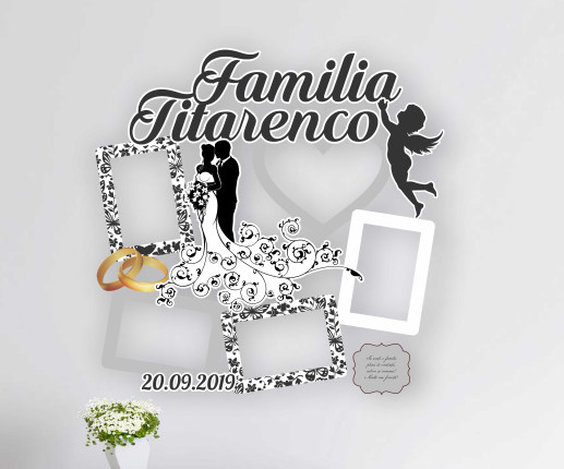 Rama foto cu Mire și Mireasă 10 image 2