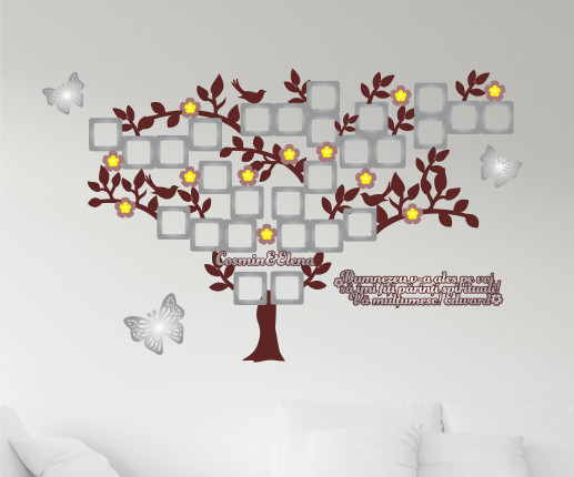 Rama foto pom cu Fluturi 2