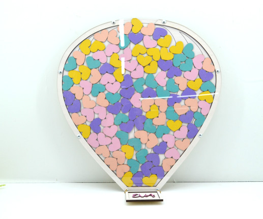 Guest book  în formă de balon image 2