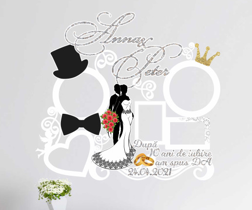 Rama foto cu Mire și Mireasă 14