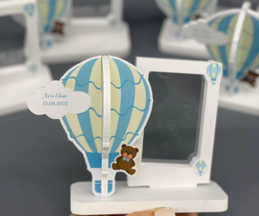 Marturie-rama foto în forma in stilul Air balloon