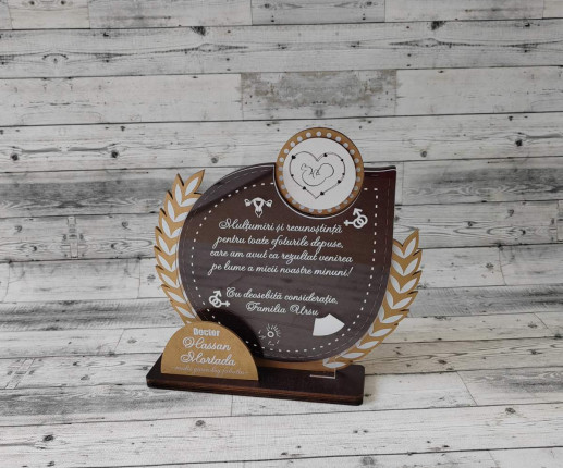 Trofeu personalizat pentru doctori image 2
