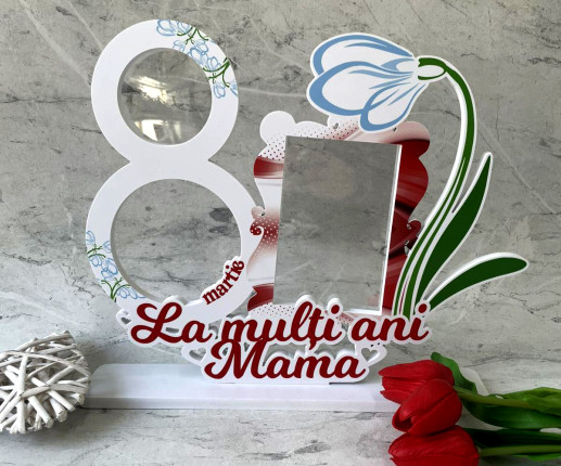 Rama foto cu 8 martie pentru mama image 2
