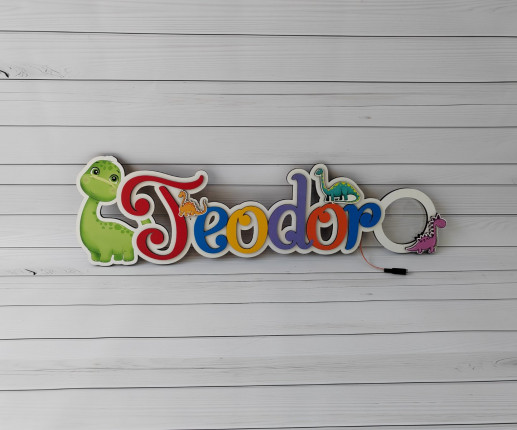 Led cu nume cu Dinozauri image 3
