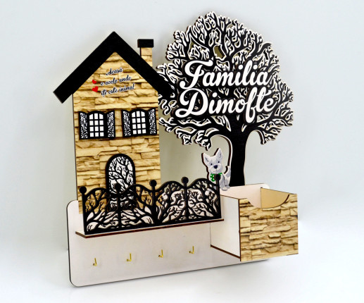 Suport pentru chei ,,Casuta noastra,, 1