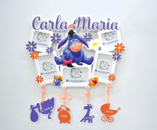 Рамка на 5 фото - Winnie the Pooh