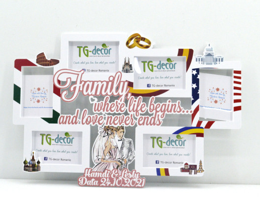 Rama foto cu Mire și Mireasă 22