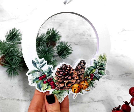 Rama foto cu tematica sarbatorilor de iarna 1